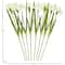35" White Iris Artificial Flower Stem, 8ct.
